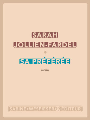 cover image of Sa préférée